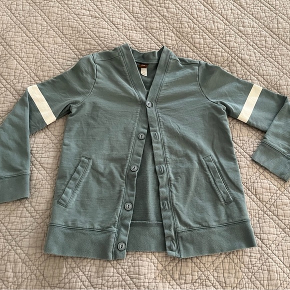 Like new Tea Collection cardigan. Size 8. Wore once or twice. - Picture 1 of 3